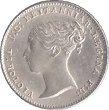 1845 SILVER THREEPENCE ( UNC ) - Threepence - Cambridgeshire Coins