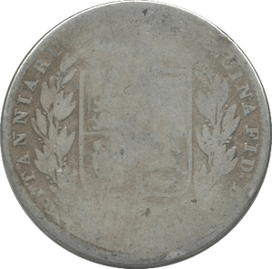 1845 HALFCROWN ( POOR ) - Halfcrown - Cambridgeshire Coins