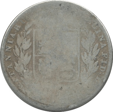 1845 HALFCROWN ( POOR ) - Halfcrown - Cambridgeshire Coins