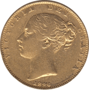 1846 GOLD SOVEREIGN ( GVF ) - Sovereign - Cambridgeshire Coins