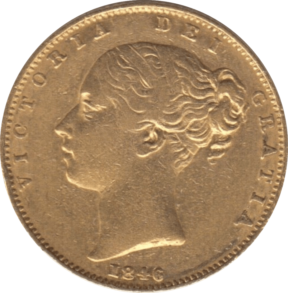 1846 GOLD SOVEREIGN ( GVF ) - Sovereign - Cambridgeshire Coins