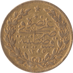 1846 GOLD TURKEY OTTOMAN EMPIRE 50 KURUSH - Gold World Coins - Cambridgeshire Coins