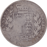 1846 HALFCROWN ( POOR ) - Halfcrown - Cambridgeshire Coins
