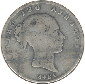 1846 HALFCROWN ( F ) - Halfcrown - Cambridgeshire Coins