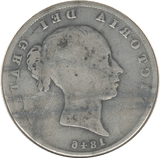 1846 HALFCROWN ( F ) - Halfcrown - Cambridgeshire Coins