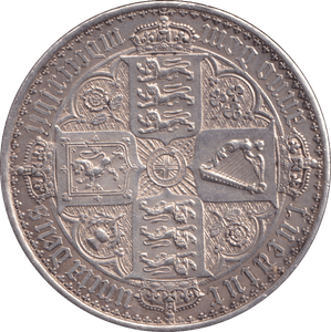 1847 CROWN ( EF ) - Crown - Cambridgeshire Coins