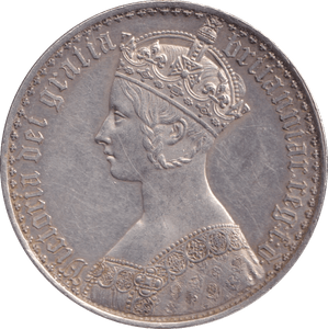 1847 CROWN ( EF ) - Crown - Cambridgeshire Coins