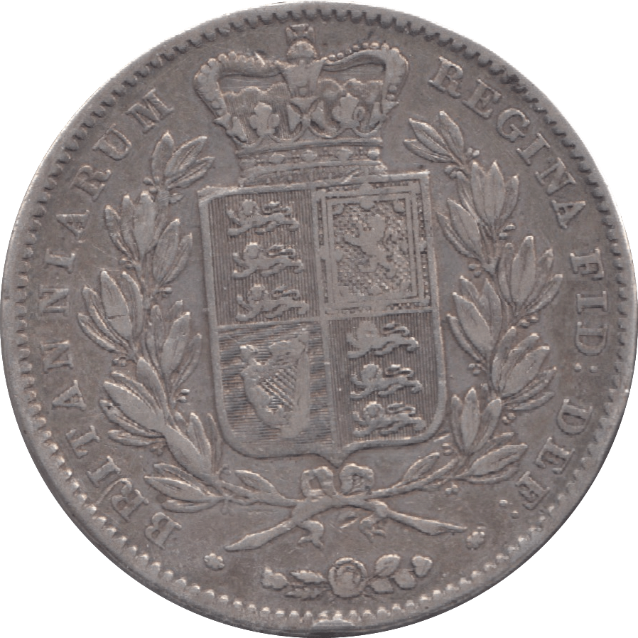 1847 CROWN ( VF ) 14 - Crown - Cambridgeshire Coins