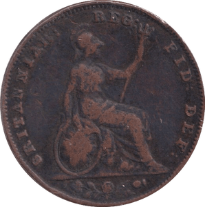 1847 FARTHING ( FAIR ) - Farthing - Cambridgeshire Coins