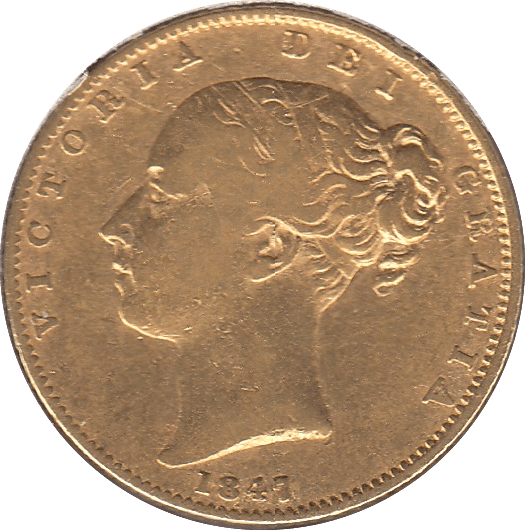1847 GOLD SOVEREIGN ( VF ) - Sovereign - Cambridgeshire Coins