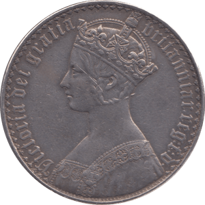 1847 GOTHIC CROWN ( GVF ) - Crown - Cambridgeshire Coins