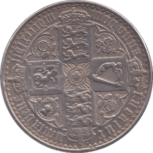1847 GOTHIC CROWN ( GVF ) - Crown - Cambridgeshire Coins