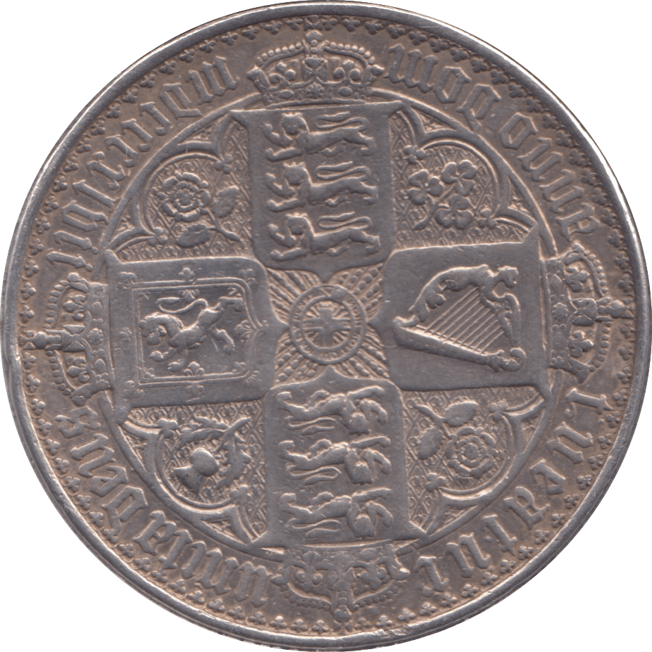 1847 GOTHIC CROWN ( GVF ) - Crown - Cambridgeshire Coins