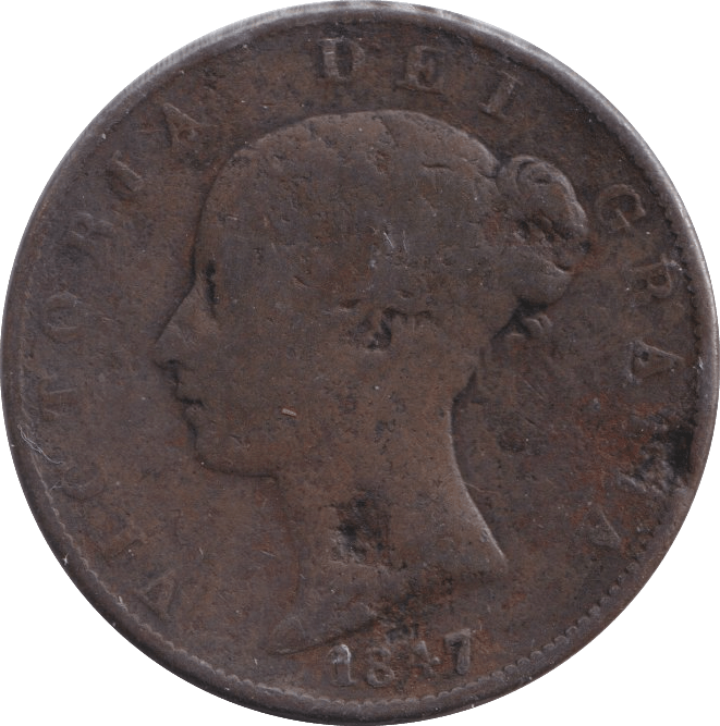 1847 HALFPENNY ( FAIR ) - Halfpenny - Cambridgeshire Coins