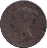 1847 HALFPENNY ( FAIR ) - Halfpenny - Cambridgeshire Coins