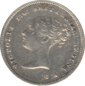 1847 MAUNDY FOURPENCE ( EF ) 2 - MAUNDY COINS - Cambridgeshire Coins