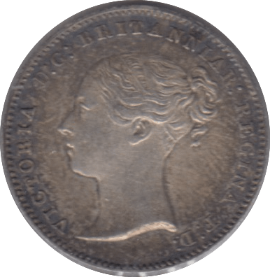 1847 MAUNDY THREEPENCE ( AUNC ) - Maundy Coins - Cambridgeshire Coins