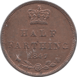 1847 ONE THIRD FARTHING ( UNC ) - One Third Farthing - Cambridgeshire Coins