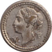 1848 HALF D ( TOY MONEY ) - TOY MONEY - Cambridgeshire Coins