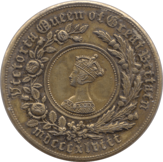 1848 MODEL CROWN TOY MONEY VICTORIA - TOY MONEY - Cambridgeshire Coins