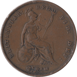 1848 PENNY ( FINE ) - Penny - Cambridgeshire Coins