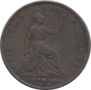 1848 PENNY ( FINE ) - Penny - Cambridgeshire Coins