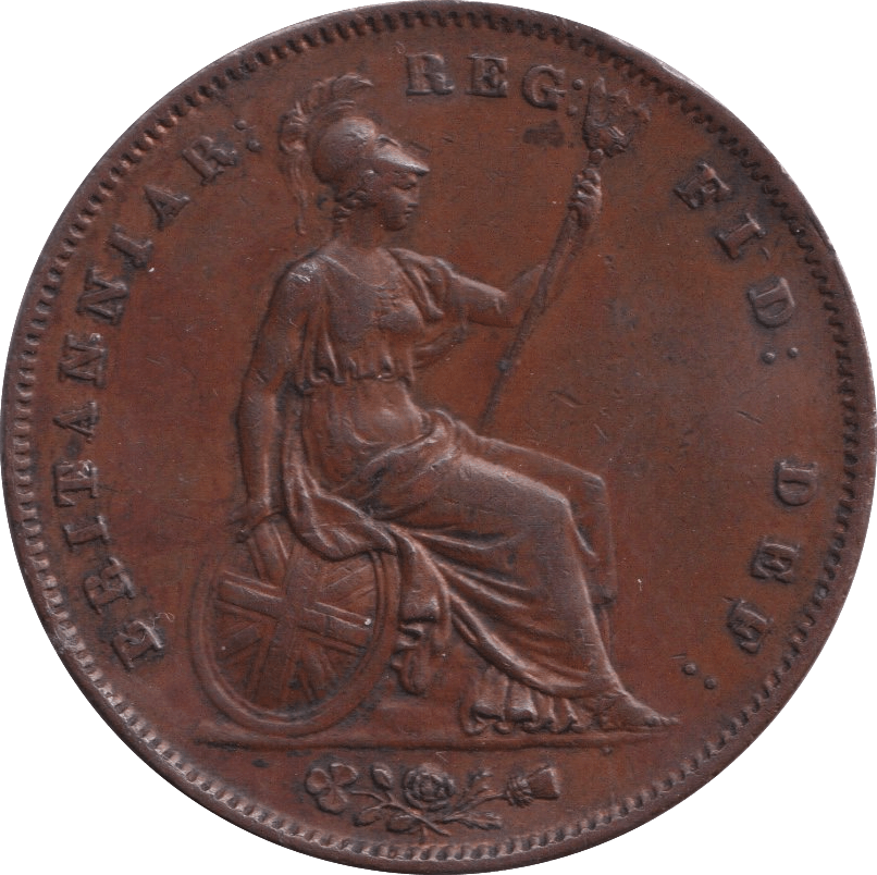 1848 PENNY ( GVF ) - Penny - Cambridgeshire Coins