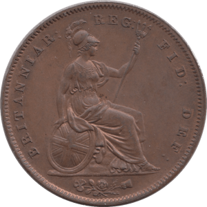 1848 PENNY ( UNC ) - Penny - Cambridgeshire Coins