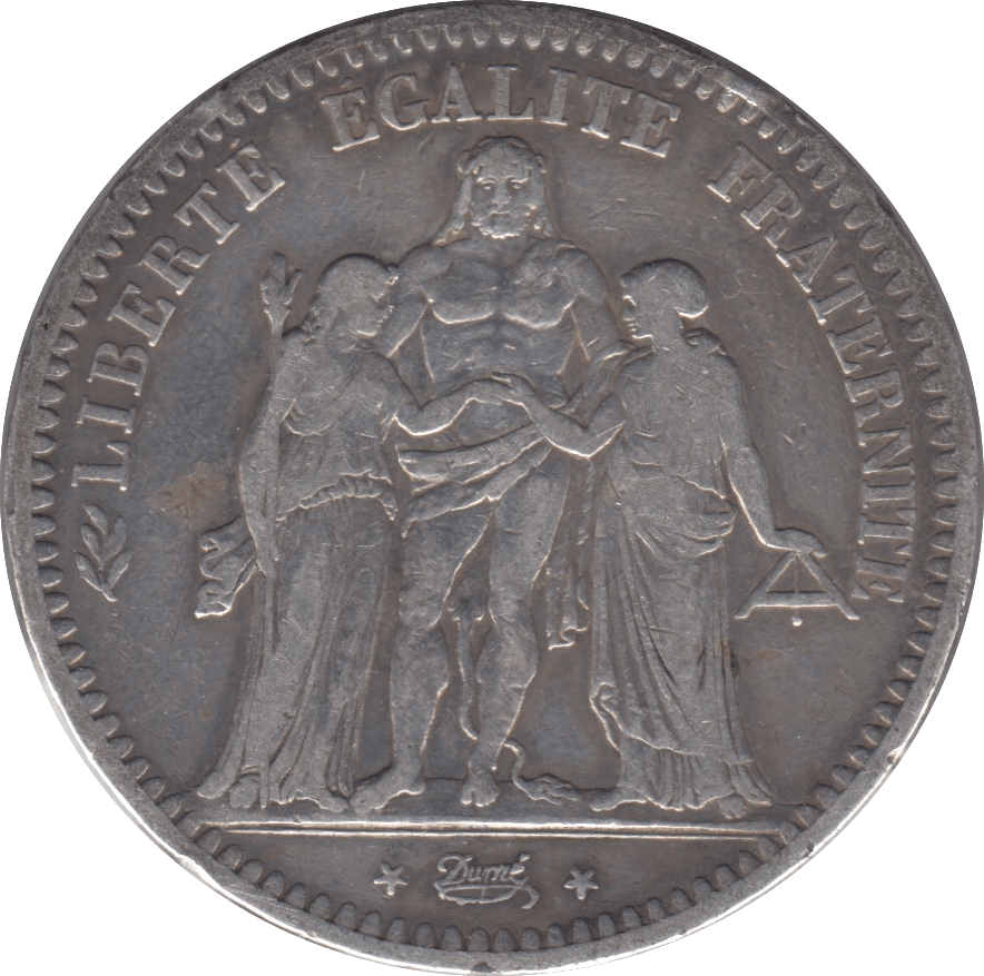 1848 SILVER 10 FRANCS FRANCE - SILVER WORLD COINS - Cambridgeshire Coins