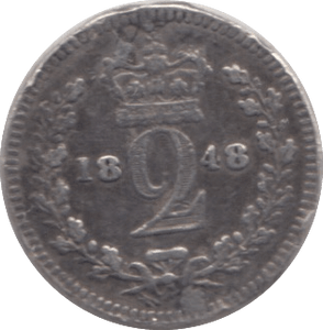 1848 TWOPENCE ( GF ) - TWOPENCE - Cambridgeshire Coins