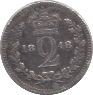 1848 TWOPENCE ( GF ) - TWOPENCE - Cambridgeshire Coins