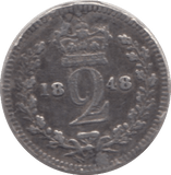 1848 TWOPENCE ( GF ) - TWOPENCE - Cambridgeshire Coins