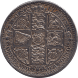 1849 FLORIN ( EF ) - FLORIN - Cambridgeshire Coins