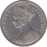 1849 FLORIN ( EF ) - Florin - Cambridgeshire Coins