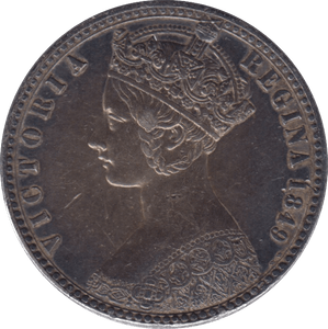 1849 FLORIN ( EF ) - FLORIN - Cambridgeshire Coins