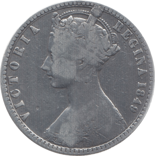 1849 FLORIN ( FINE ) 2 - Florin - Cambridgeshire Coins