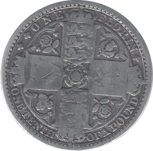 1849 FLORIN ( FINE ) 2 - Florin - Cambridgeshire Coins