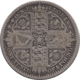 1849 FLORIN ( FINE ) - Florin - Cambridgeshire Coins
