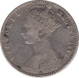 1849 FLORIN GODLESS ( GF ) 3 - Florin - Cambridgeshire Coins