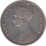 1849 FLORIN ( GVF ) - Florin - Cambridgeshire Coins