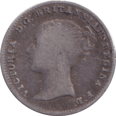 1849 FOURPENCE ( FAIR ) - Fourpence - Cambridgeshire Coins