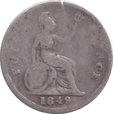 1849 FOURPENCE ( FAIR ) - Fourpence - Cambridgeshire Coins
