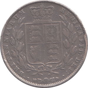 1849 HALFCROWN ( NF ) - HALFCROWN - Cambridgeshire Coins