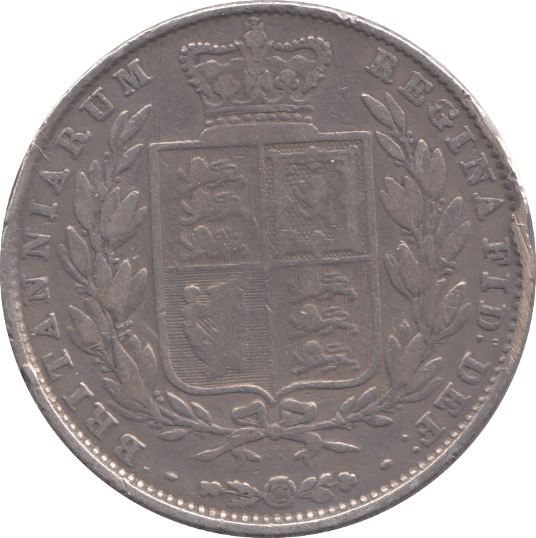 1849 HALFCROWN ( NF ) - HALFCROWN - Cambridgeshire Coins