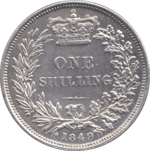 1849 SHILLING ( AUNC ) 2 - Shilling - Cambridgeshire Coins