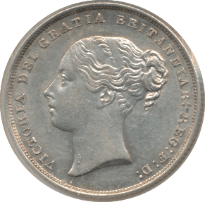 1849 SHILLING ( AUNC ) - Shilling - Cambridgeshire Coins