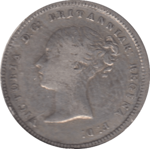 1850 MAUNDY FOURPENCE ( FINE ) - Maundy Coins - Cambridgeshire Coins