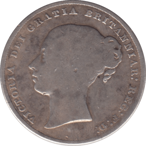 1850 SHILLING ( NF ) SCARCE - Shilling - Cambridgeshire Coins