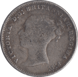 1850 SILVER THREEPENCE ( NF ) - Threepence - Cambridgeshire Coins