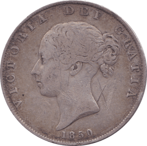 1850 HALFCROWN ( GF ) - Halfcrown - Cambridgeshire Coins